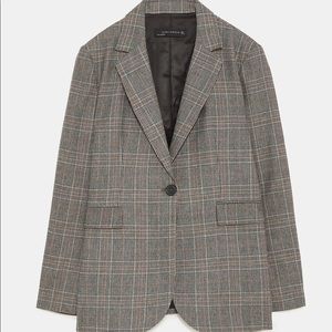 Zara Women's Plaid Blazer